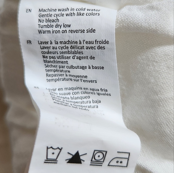 STREETWEAR SOCIETY White linen dress Size S - Picture 7 of 10